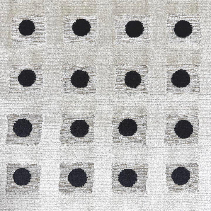 Remy Domino by Magnolia Designer Fabric - 63% Visc, 31% Poly 6% Cot India 30,000 MAR Horizontal: 3 and Vertical: 2.75 54 - Swanky Fabrics -