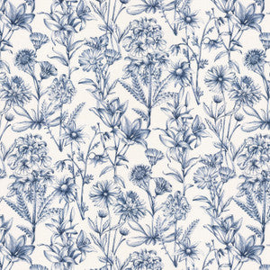Renssealer 1 Navy by Stout Designer Fabric