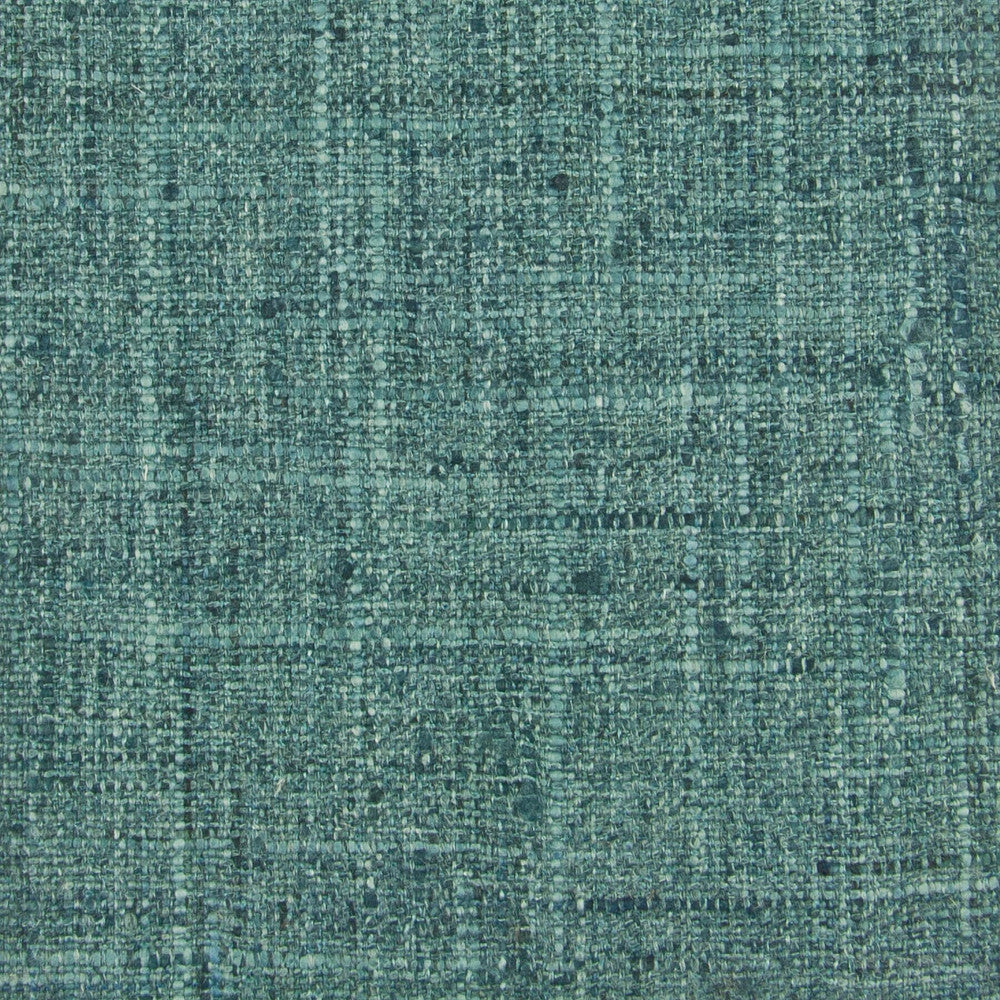 Renzo 31 Peacock by Stout Designer Fabric Linen Looks 100% Polyester INDIA FLAME RETARDANT-U.F.A.C. CLASS 1 (OR A) CATB 117-2013 WYZENBEEK 12 000 DOUBLE RUB WEAR TEST (MEDIUM DUTY) Horizontal: 0 and Vertical: 0 54 in - Swanky Fabrics -