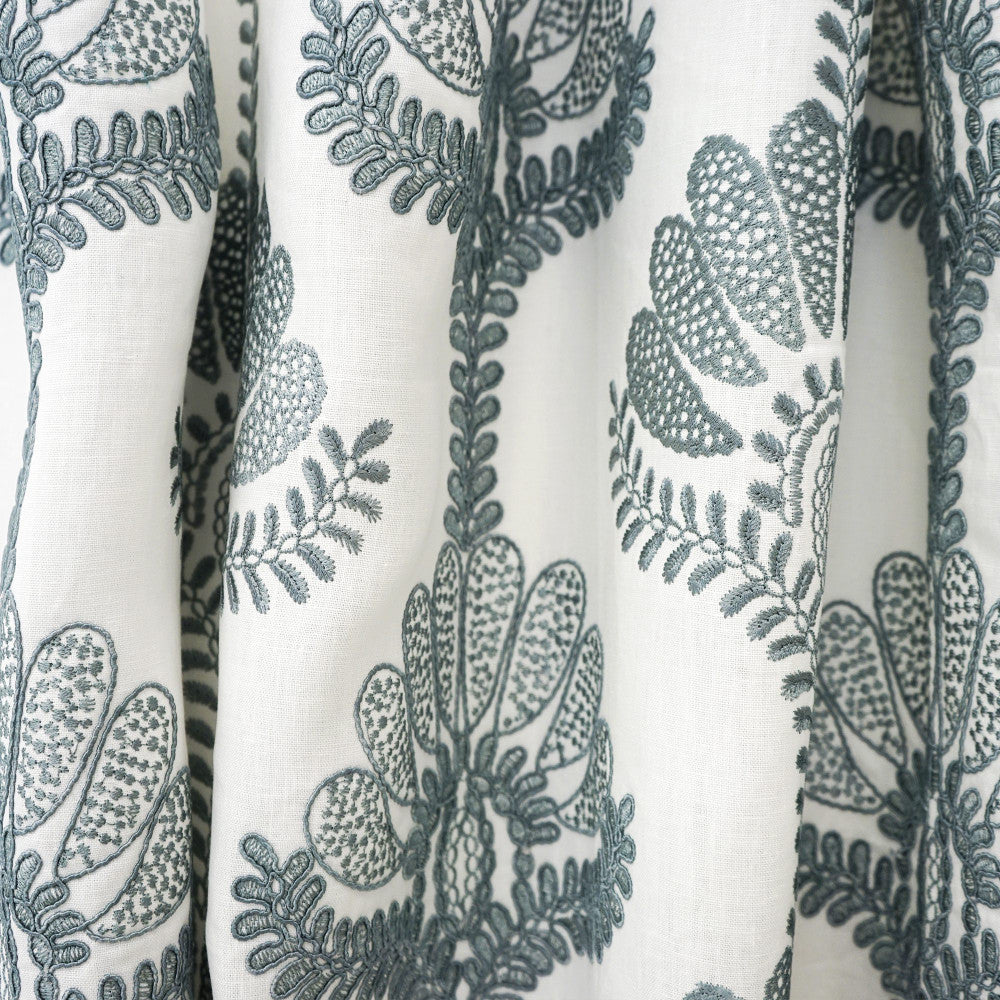 RESSINA 64SJ101 by JF Designer Fabric JF Studio 51% Linen, 49% Viscose India  Horizontal: 16.875 and Vertical: 11.375 53  - Swanky Fabrics -