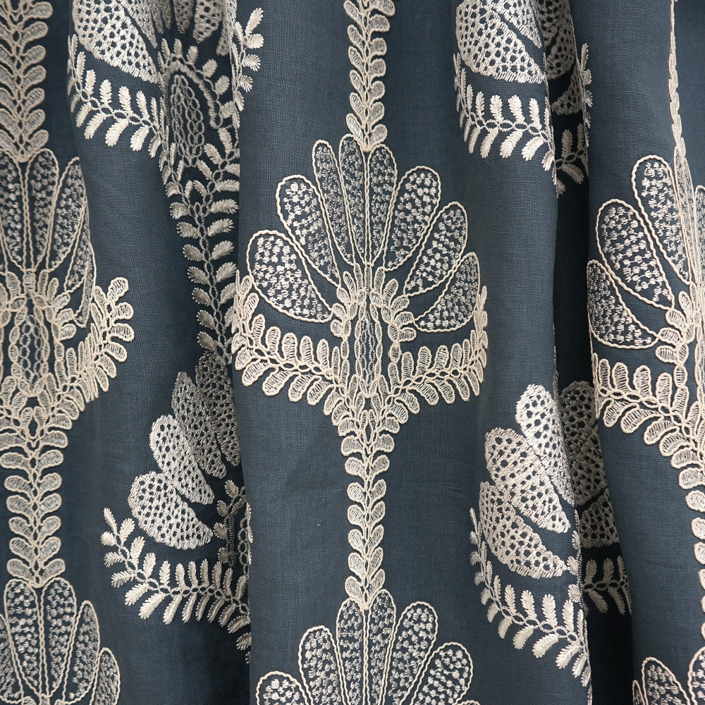 Ressina 67Sj101 by JF Designer Fabric JF Studio 51% Linen, 49% Viscose India Horizontal: 16.875 and Vertical: 11.375 53 - Swanky Fabrics -