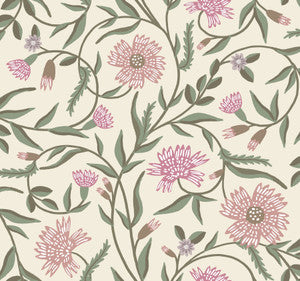 Aster Rose Wallpaper by Rifle Paper Co. Designer