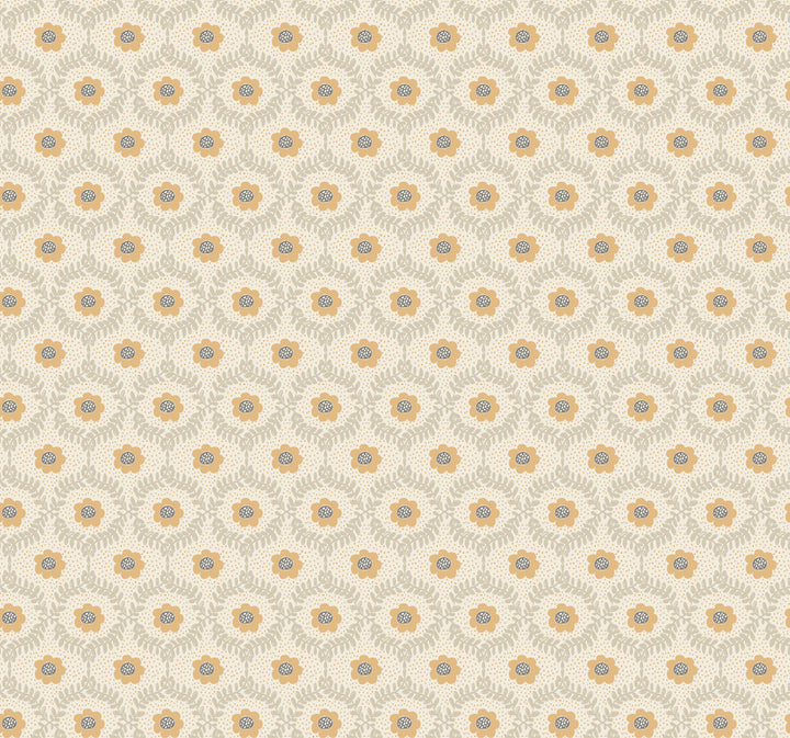 Emma Linen Wallpaper by Rifle Paper Co. Designer Rifle Paper Co. 3rd Edition Covers about 60.8 square feet 27-in by 27-ft long roll Unpasted 25.25 - Swanky Fabrics -