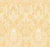 Pineapple Damask Yellow Wallpaper by Rifle Paper Co. Designer