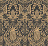 Pineapple Damask Black Wallpaper by Rifle Paper Co. Designer