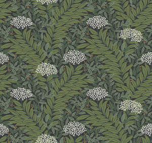 Highgrove Black Wallpaper by Rifle Paper Co. Designer