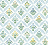 Estee Garden Blue Wallpaper by Rifle Paper Co. Designer