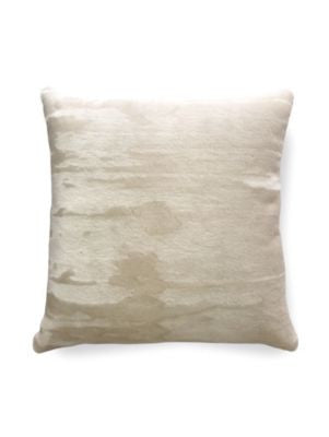 Polar Bear Pillow 22 X 22 - Arctic RGPOLARPILL0002 by Scalamandre Designer Pillows 23% COTTON, 77% MOHAIR U.S.A. Horizontal: and Vertical: 0 - Swanky Fabrics -