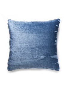 Polar Bear Pillow 22 X 22 - Blue Frost RGPOLARPILL0003 by Scalamandre Designer Pillows