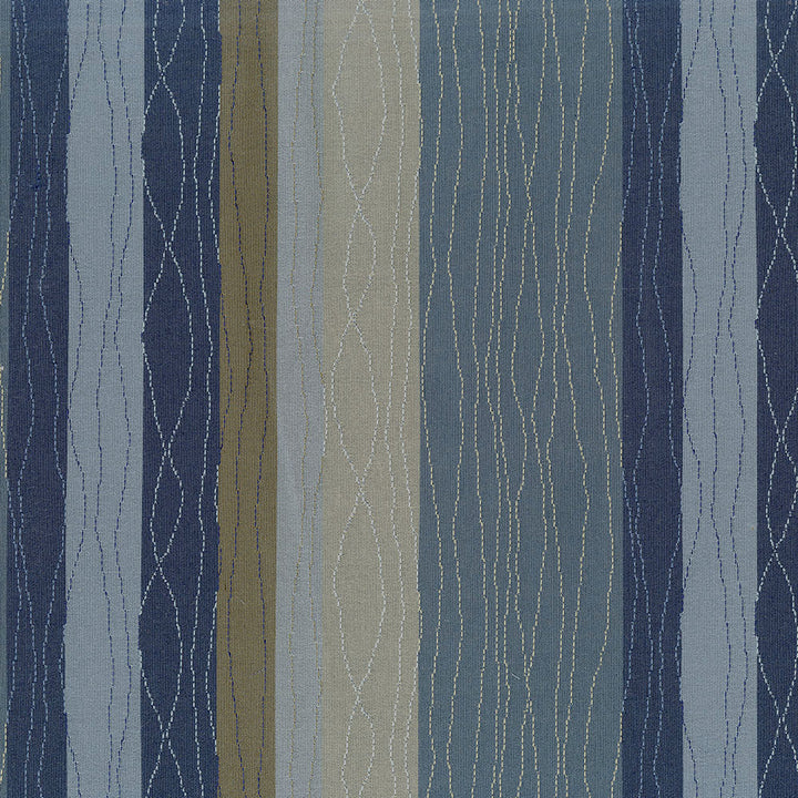 Swoon 308 Indigo by ABBEYSHEA Designer Fabric N/A 100% Polyester Mexico 30,000 Double Rubs </p><p>Repeat: Horizontal: and Vertical: 57" (145 cm) - Swanky Fabrics -
