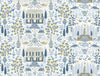 Camont Indigo Wallpaper by Rifle Paper Co. Designer