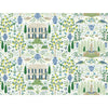 Camont Blue & Green Wallpaper by Rifle Paper Co. Designer