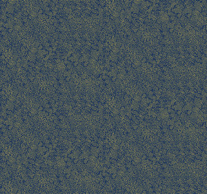 Champagne Dots Gold & Navy Wallpaper by Rifle Paper Co. Designer