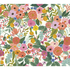 Garden Party Coral & Orange Wallpaper by Rifle Paper Co. Designer