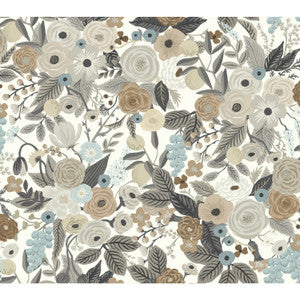 Garden Party Brown & Beige Wallpaper by Rifle Paper Co. Designer
