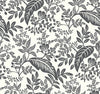 Canopy Black & White Wallpaper by Rifle Paper Co. Designer