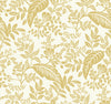 Canopy Gold & White Wallpaper by Rifle Paper Co. Designer
