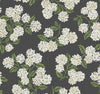 Hydrangea Black & White Wallpaper by Rifle Paper Co. Designer