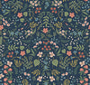 Wildwood Navy Wallpaper by Rifle Paper Co. Designer