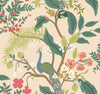 Peacock Light Pink Wallpaper by Rifle Paper Co. Designer