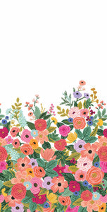 Garden Party Bright Pink Wall Mural by Rifle Paper Co. Designer