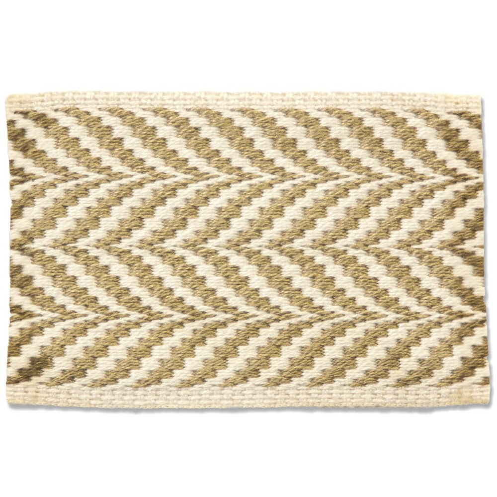 Riley 1 Mushroom by Stout Trim Stout Trim Riley 1 MushroomTrim NEW WORLD TAPES & BORDERS 100%SVI GERMANY </p><p>Repeat: H: 0.500, V: 0.000 2.25 in - Fabric Carolina -