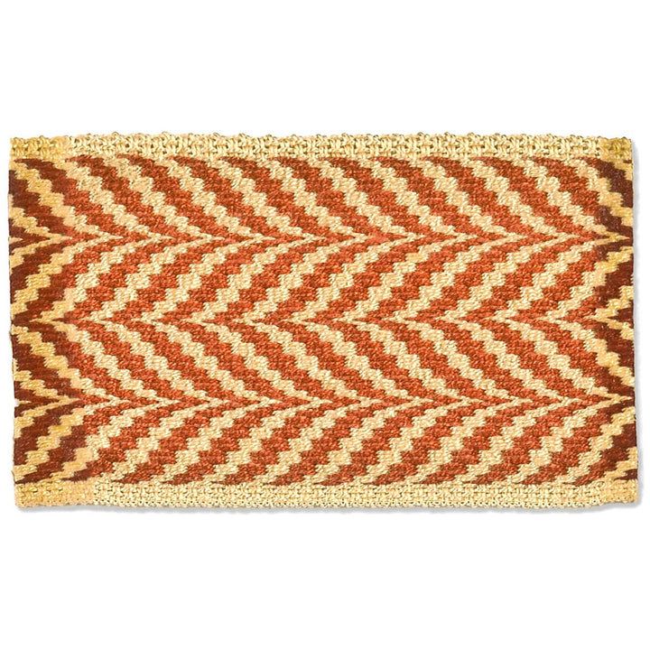 Riley 3 Tile by Stout Designer Trim New World Tapes & Borders 100% Spun Viscose GERMANY Horizontal: 0.5 and Vertical: 0 2.25 in - Swanky Fabrics -