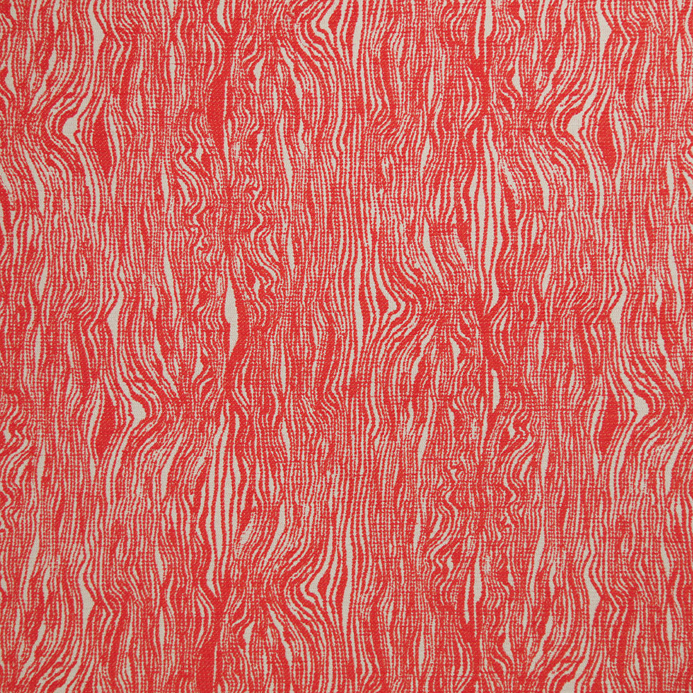 Ripple 146 Poppy by Seaqual Designer Fabric Ripple 59% Polyester,23% Seaqual Polyester,18% Recycled Post Consumer Polyester 105,000 Double Rubs (Wyzenbeek) </p><p>Repeat: Horizontal: 14.5 in. (36.83 cm) across the roll and Vertical: 15.813 in. (40.165 cm) up the roll 55 in. (140 cm) - Swanky Fabrics -