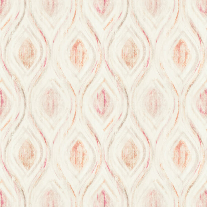 Rissana 1 Rosewood by Stout Designer Fabric Rainbow Library Blush/Sorbet 100% Cotton INDIA CATB 117-2013 WYZENBEEK 10 000 DOUBLE RUB WEAR TEST (MEDIUM DUTY) Horizontal: 13.75 and Vertical: 13.5 54 in - Swanky Fabrics -