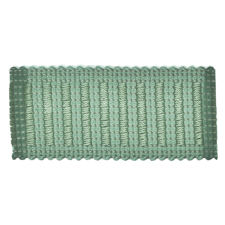 Ritual 3 Lagoon by Stout Designer Trim MOONDUST TRIM 85%SVI 15%POL CHINA Horizontal: 0 and Vertical: 0 1.5 in - Swanky Fabrics -