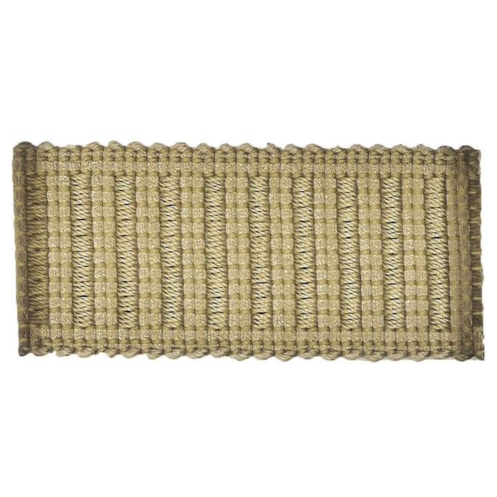 Ritual 5 Khaki by Stout Designer Trim Moondust Trim 85% Spun Viscose 15% Polyester CHINA Horizontal: 0 and Vertical: 0 1.5 in - Swanky Fabrics -