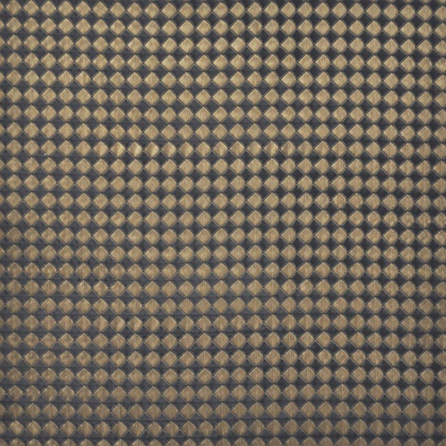 Royce # 2812 Copper by Maxwell Designer Fabric Sheer Style 100% POLYESTER TURKEY V&H-0.6" 114.5" - Swanky Fabrics -