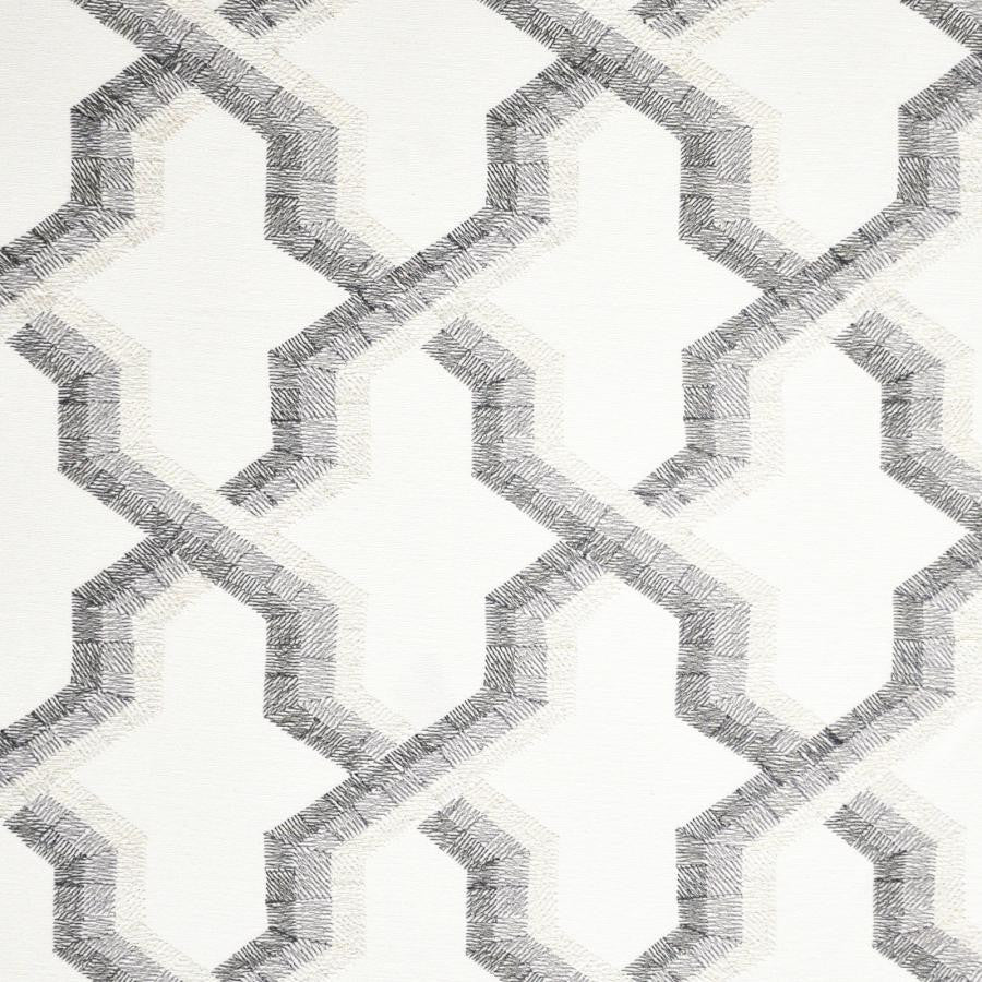 Ramses # 525 Diamond by Maxwell Designer Fabric Color Theory-Vol.V Rocksalt 80% COTTON/20% RAYON INDIA V-7.5"H-6.5" 54"EMB.52" - Swanky Fabrics -