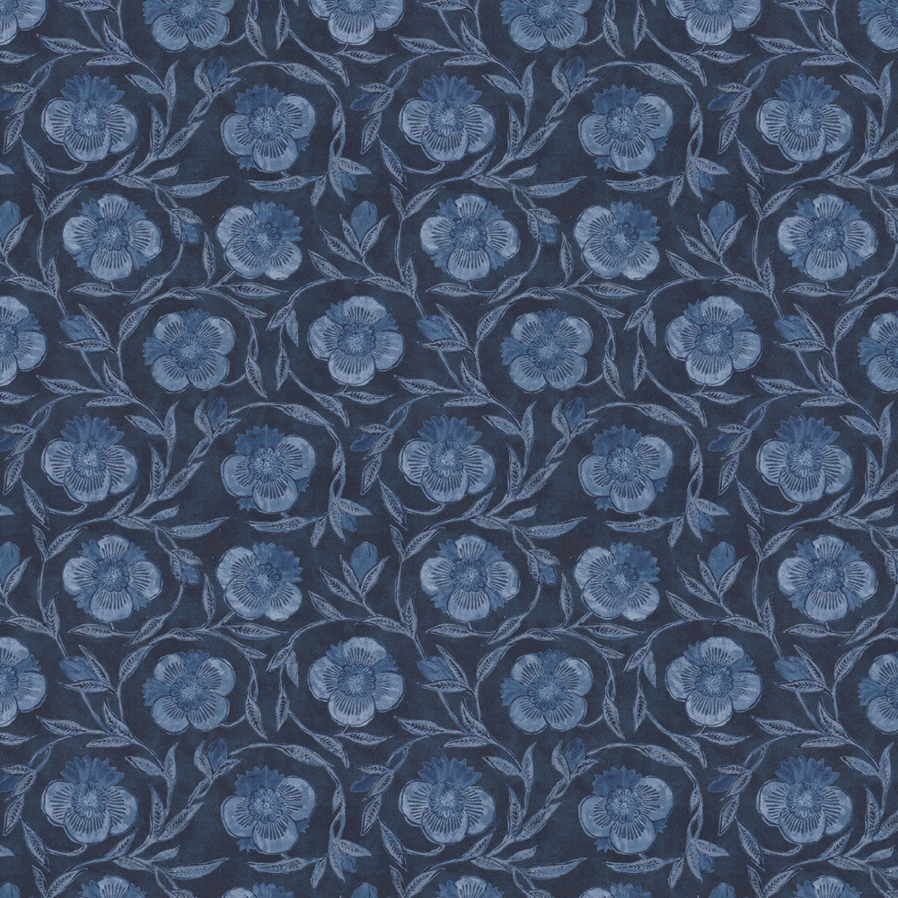 Robert 2 Royal by Stout Fabric Stout Fabric Robert 2 RoyalFabric RAINBOW LIBRARY HARBOR/INK 50%COT 35%SVI 15%LIN INDIA </p><p>Repeat: H: 11.000, V: 10.750 55 in - Fabric Carolina -