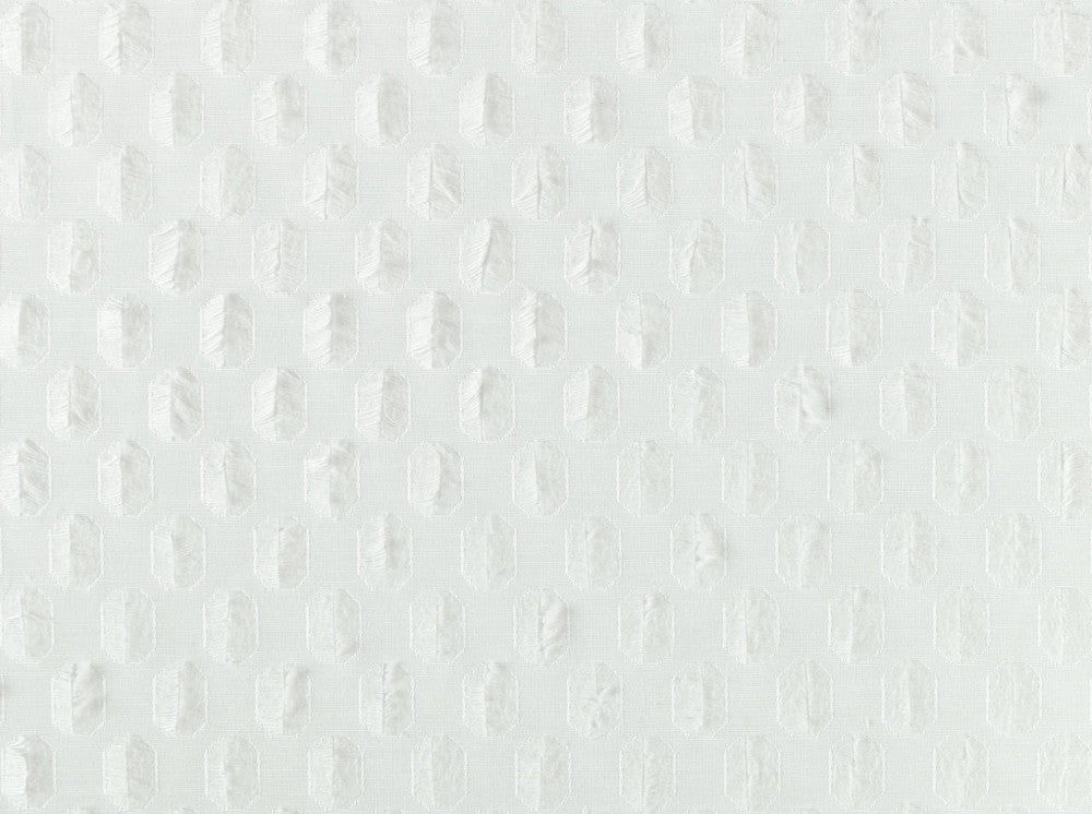 Roka 143 Optic White by Covington Designer Fabric Covington Right 25.5 38.25 0 0 by product