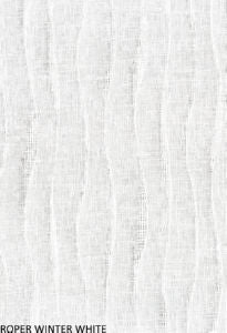 Roper Winter White 101 by Norbar Designer Fabric SHEER PASSION 100% POLYESTER TURKEY 7 7/8"V 11 3/4"H 118 - Swanky Fabrics -