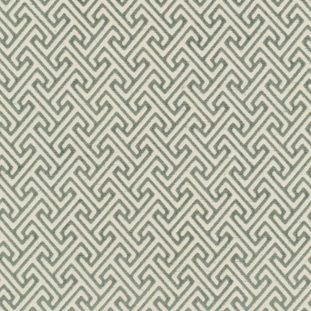 Roxpoint 3 Moss by Stout Designer Fabric RAINBOW LIBRARY SAGE/CYPRESS 54%SVI 30%POL 16%COT INDIA Horizontal: 1.500 and Vertical: 1.750 54 in - Swanky Fabrics -