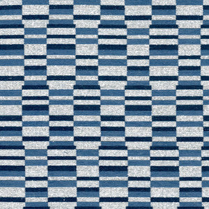 Royalty 2 Indigo by Stout Designer Fabric