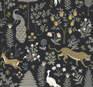 Menagerie Blue Wallpaper by Rifle Paper Co. Designer
