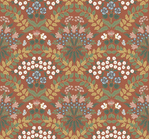 Bramble Red & Green Wallpaper by Rifle Paper Co. Designer