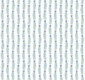 Eden White & Blue Wallpaper by Rifle Paper Co. Designer