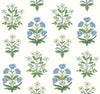 Mughal Rose White & Purple Wallpaper by Rifle Paper Co. Designer