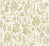 Menagerie Toile Beige Wallpaper by Rifle Paper Co. Designer