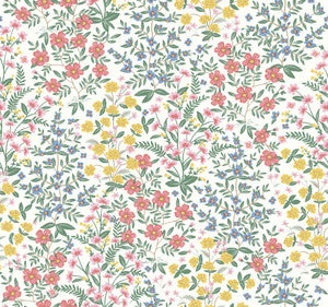 Wildwood Garden White & Pink Wallpaper by Rifle Paper Co. Designer