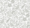 Pomegranate White & Black Wallpaper by Rifle Paper Co. Designer