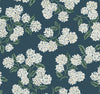 Hydrangea Blue Wallpaper by Rifle Paper Co. Designer
