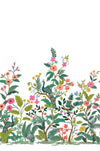 Peacock White Wall Mural by Rifle Paper Co. Designer
