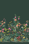 Peacock Emerald Wall Mural by Rifle Paper Co. Designer