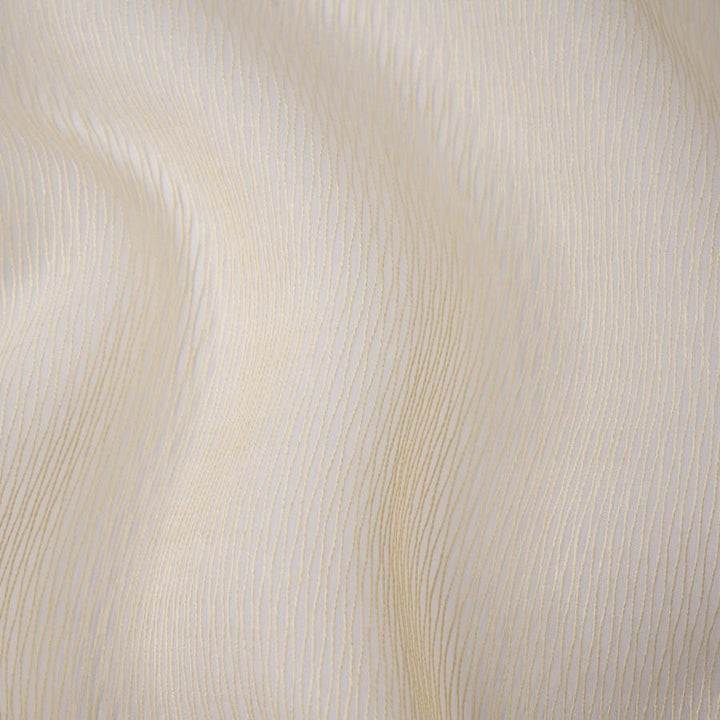 Rita # 212 Butter by Maxwell Designer Fabric Sheer Glam 100% POLYESTER TURKEY 125" - Swanky Fabrics -