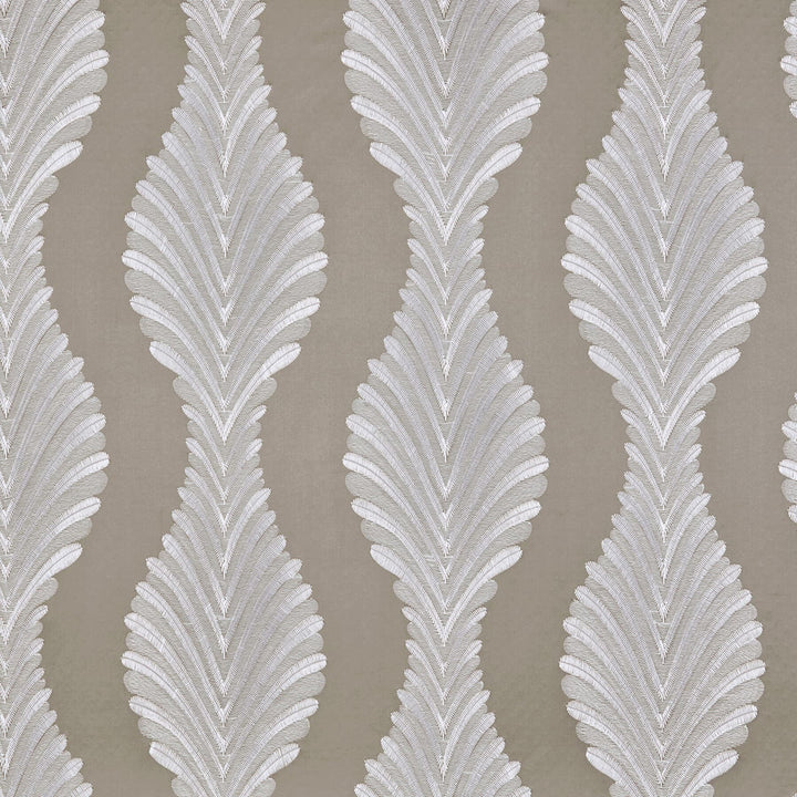Rubio 3 Sandstone by Marcus William Designer Fabric KAI/MARCUS WILLIAM METALLAH 46%POL 42%COT 12%SVI INDIA Horizontal: 17 and Vertical: 15.375 50.75 in - Swanky Fabrics -